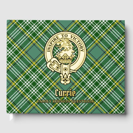 Currie Family Reunion Gastenboek (Voorkant)