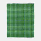 Currie-ruit Fleece Deken (Voorkant)