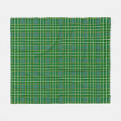 Currie-ruit Fleece Deken (Voorkant (Horizontaal))