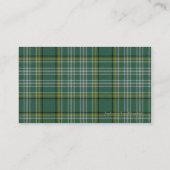 Currie Scottish Tartan Pset Visitekaartje (Achterkant)