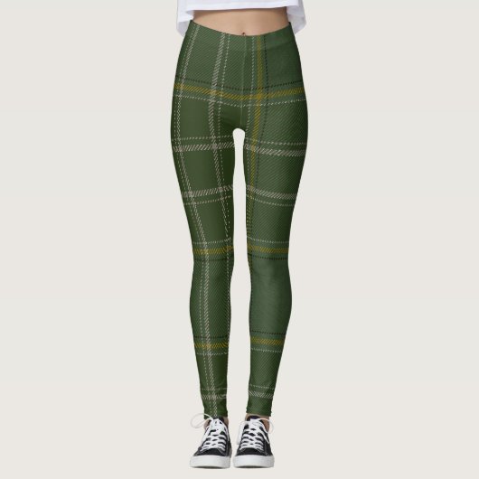 Currie Tartan Clan Pset Leggings (Voorkant)