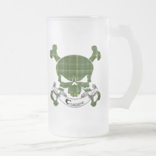 Currie Tartan Skull Mok