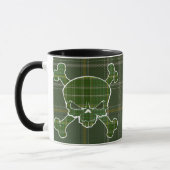 Currie Tartan Skull No Banner Mok (Links)