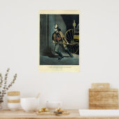 Currier en ik heb het Amerikaanse vuurman Poster (Keuken)