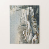 Currier en Ives Winter Morning Legpuzzel (Verticaal)