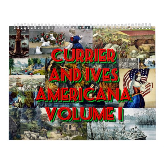 Currier & Ives Americana Volume 1 Kalender (Hoes)