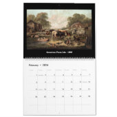 Currier & Ives - Amerikaans leven Kalender (Feb 2026)