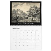 Currier & Ives - Amerikaans leven Kalender (Mar 2027)