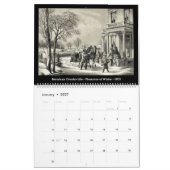 Currier & Ives - Amerikaans leven Kalender (Jan 2027)