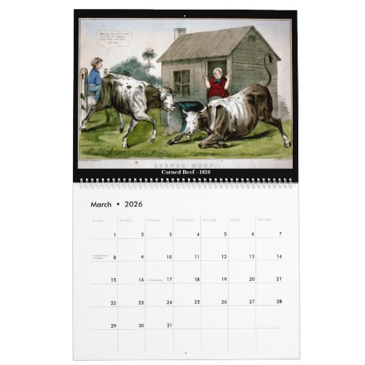 Currier & Ives - Een kleine Humor Kalender (Mar 2026)