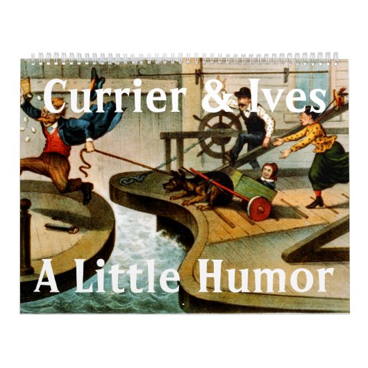 Currier & Ives - Een kleine Humor Kalender (Hoes)
