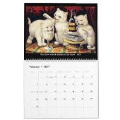 Currier & Ives - Het Kitten Collectie Kalender (Feb 2027)
