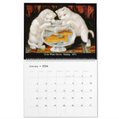 Currier & Ives - Het Kitten Collectie Kalender (Jan 2026)