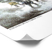 Currier & Ives Lithograaf: American Railroad Scene Poster (Hoek)