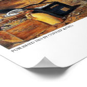 Currier & Ives Lithograaf: Camping in de Bossen Poster (Hoek)