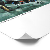 Currier & Ives Lithograaf: Central Park Winter Poster (Hoek)