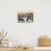 Currier & Ives Lithograaf: een schoolreis Poster (Keuken)