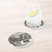 Currier & Ives - Onderzetter - Homestead Winter (Zijkant)