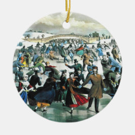 Currier & Ives - Ornament - Central Park Winter