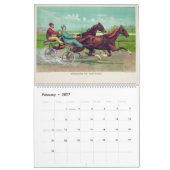 Currier & Ives Trotters Horse Racendar Kalender (Feb 2027)