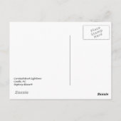 Currituck Beach Briefkaart (Achterkant)