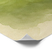 Currituck Beach Lighthouse Aquarel Poster (Hoek)