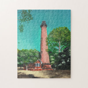 Currituck Beach Lighthouse Puzzle Legpuzzel