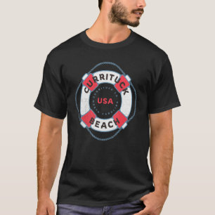 Currituck Beach NC Zomervakantie behoud T-shirt