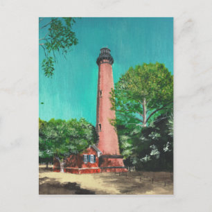 Currituck Beach vuurtoren Briefkaart