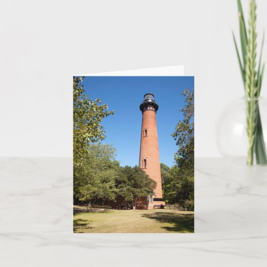 Currituck Beach vuurtoren Kaart (Voorkant)