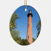 Currituck Beach vuurtoren Keramisch Ornament (Rechts)