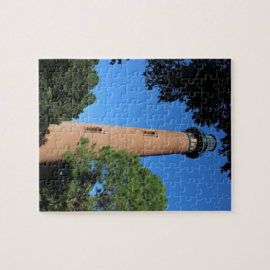 Currituck Beach vuurtoren Legpuzzel (Horizontaal)