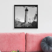 Currituck Lighthouse Canvas Afdruk (Insitu (Woonkamer))