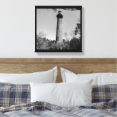 Currituck Lighthouse Canvas Afdruk (Insitu (Slaapkamer))