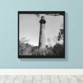 Currituck Lighthouse Canvas Afdruk (Insitu (Houten vloer))