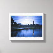Currituck Lighthouse. Canvas Afdruk (Voorkant)