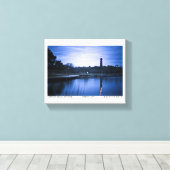Currituck Lighthouse. Canvas Afdruk (Insitu (Houten vloer))