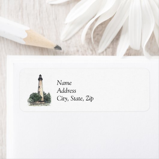 Currituck Lighthouse Etiket (Insitu)