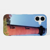 Currituck Lighthouse iPhone 16 Hoesje (Achterkant horizontaal)