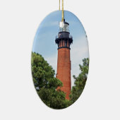 Currituck Lighthouse Keramisch Ornament (Rechts)