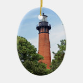 Currituck Lighthouse Keramisch Ornament (Voorkant)