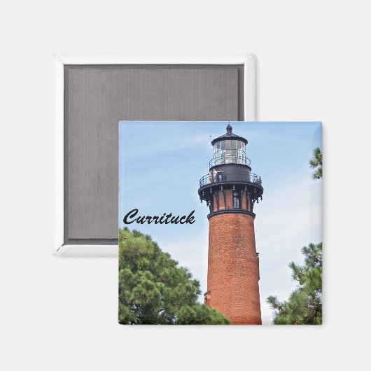 Currituck Lighthouse Magneet (Voorkant / Achterkant)