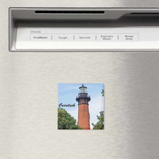 Currituck Lighthouse Magneet (Insitu (Vaatwasser))