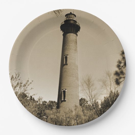 Currituck Lighthouse Papieren Bordje (Voorkant)