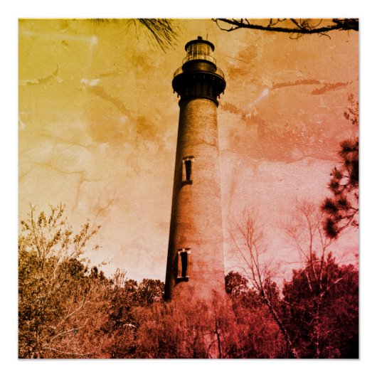 Currituck Lighthouse Poster (Voorkant)