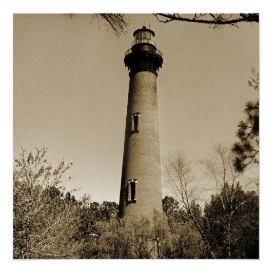 Currituck Lighthouse Poster (Voorkant)