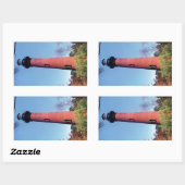 Currituck Lighthouse Rechthoekige Sticker (Vel)