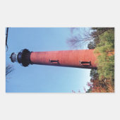 Currituck Lighthouse Rechthoekige Sticker (Voorkant)