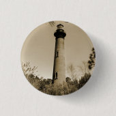 Currituck Lighthouse Ronde Button 3,2 Cm (Voorkant)