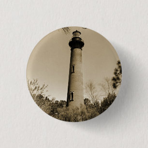 Currituck Lighthouse Ronde Button 3,2 Cm